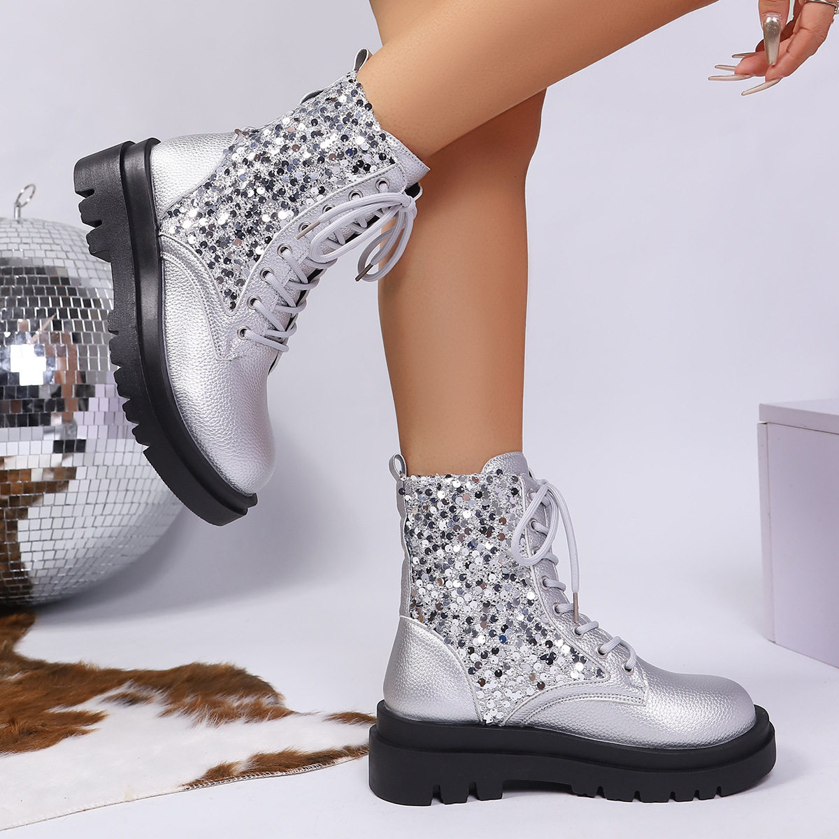 Women's Vintage Platform Orthopedic Ankle Boots