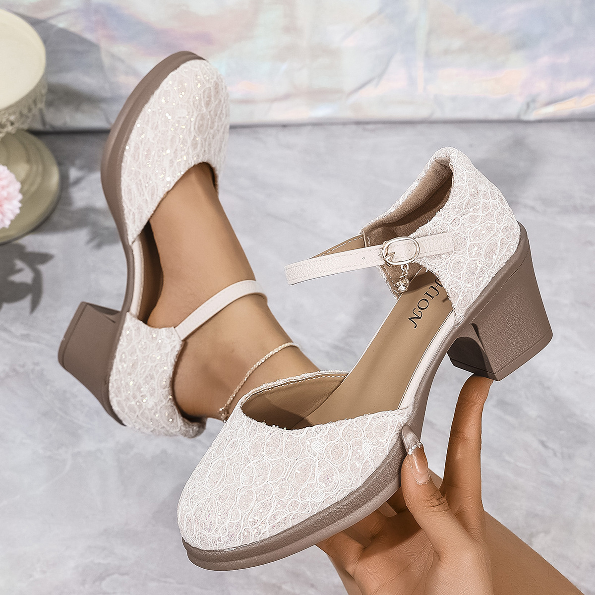 🔥Women's Buckle High Heel Sandals🔥Buy 2 Get Free Shipping