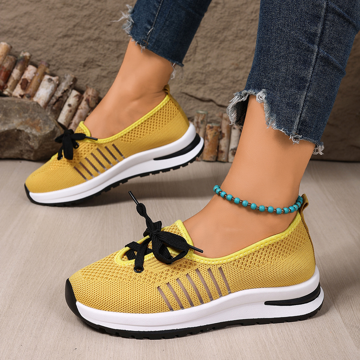 🔥HOT SALE🔥Women's casual breathable thick-soled sneakers