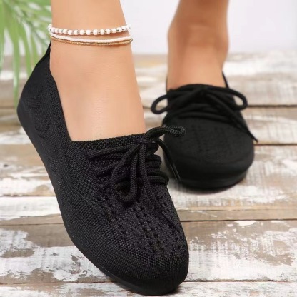🔥Hot sale🔥Women's summer breathable and lightweight lace-up casual shoes