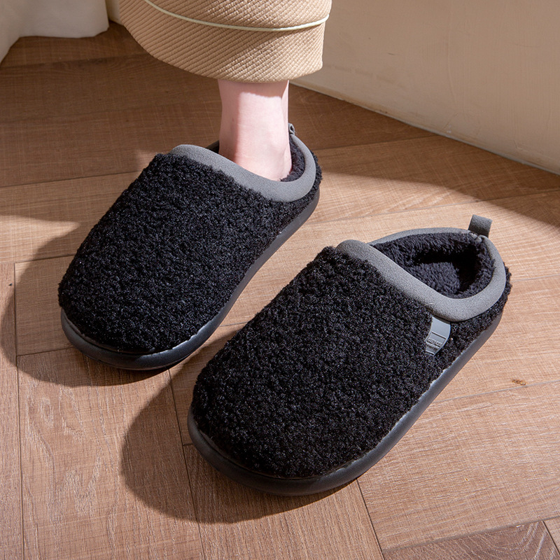 Warm and comfortable cotton slippers for autumn and winter