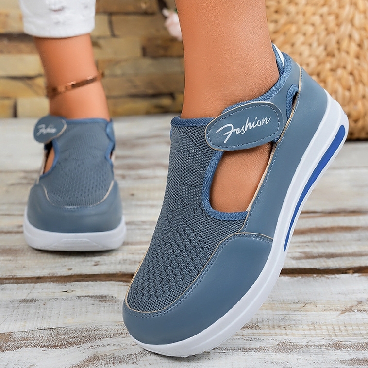 🔥HOT SALE🔥Women's Summer Casual Wedge Thick Sole Velcro Shoes