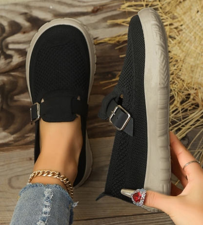 🔥Women's casual breathable slip-on soft-soled orthopedic walking shoes