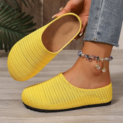 🔥Women's mesh breathable low heel slippers