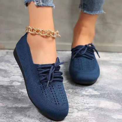 🔥Hot sale🔥Women's summer breathable and lightweight lace-up casual shoes