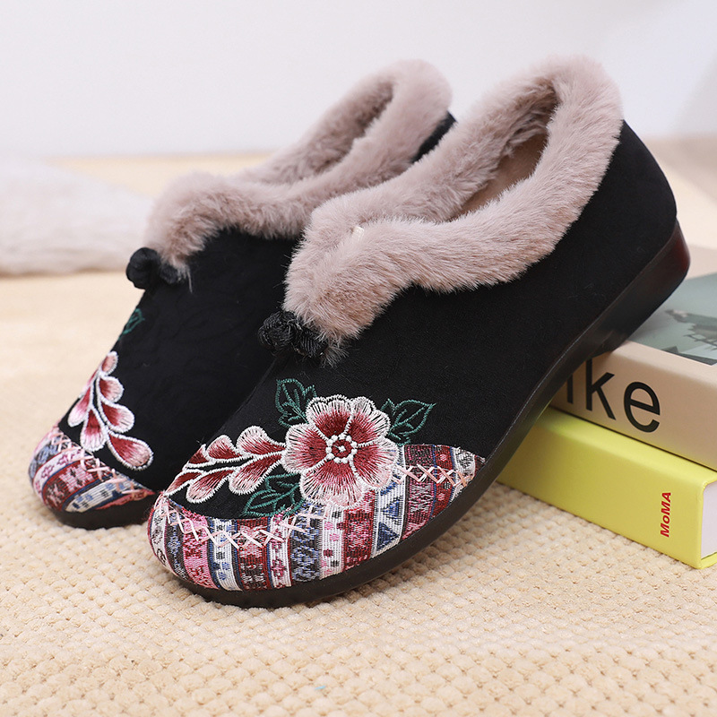 Women's soft-soled non-slip warm cotton boots