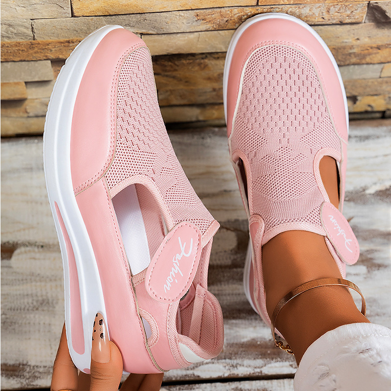 🔥HOT SALE🔥Women's Summer Casual Wedge Thick Sole Velcro Shoes