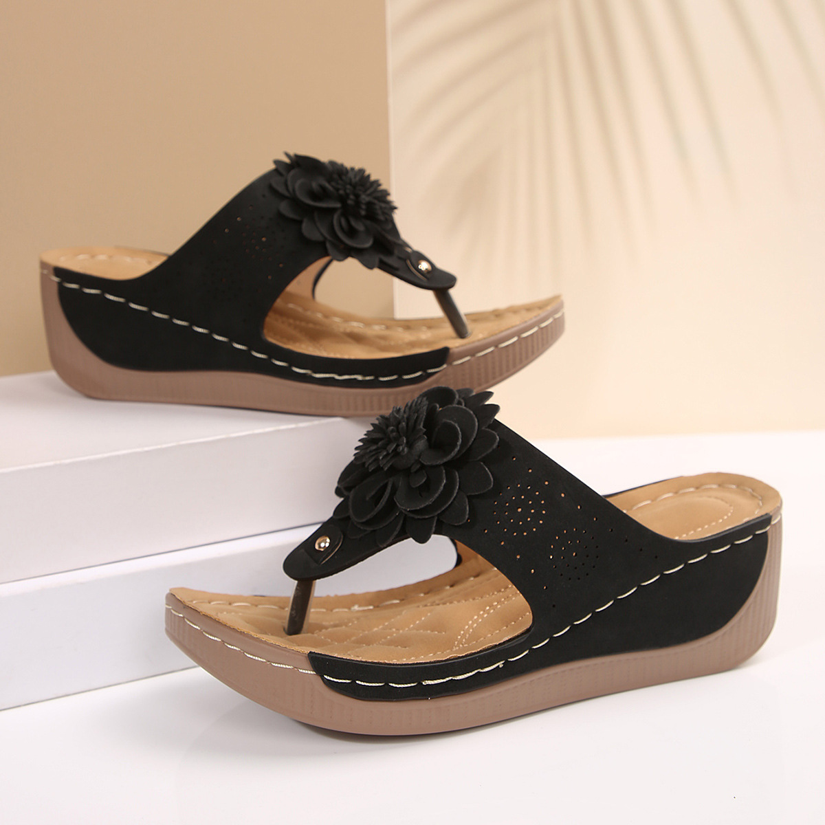 📢🔥Women's Summer Wedge Flip Flops