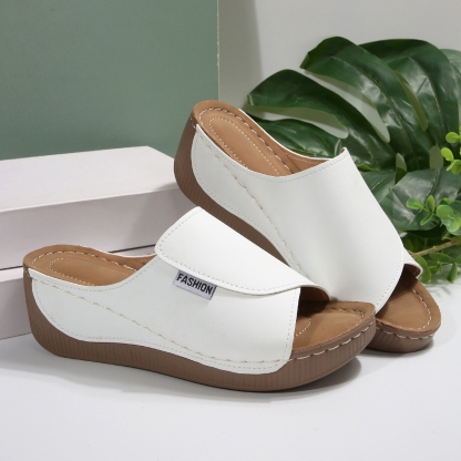 🔥HOT SALE🔥Women's Solid Color Comfortable Arch Support Sandals