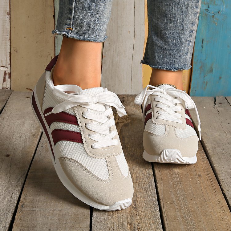 🔥Women's breathable non-slip lace-up sneakers