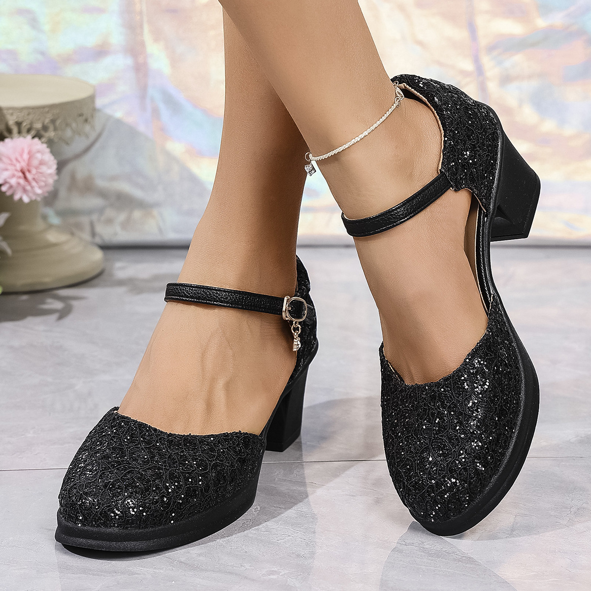 🔥Women's Buckle High Heel Sandals🔥Buy 2 Get Free Shipping