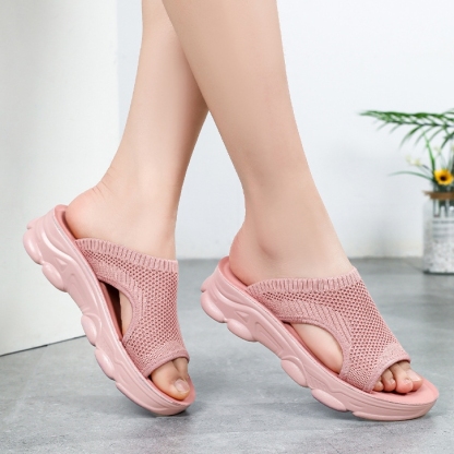 🔥Hot Sale🔥Women's new summer thick-soled slippers (Free Shipping for Two Pairs）