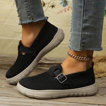 🔥Women's casual breathable slip-on soft-soled orthopedic walking shoes
