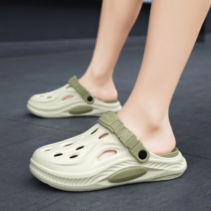 🔥Women's/Men's summer thick-soled non-slip crocs