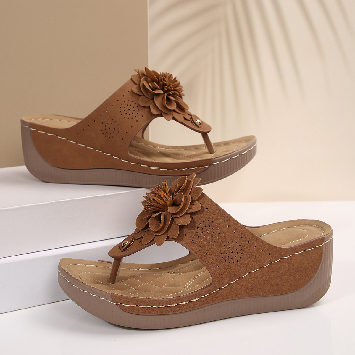 📢🔥Women's Summer Wedge Flip Flops