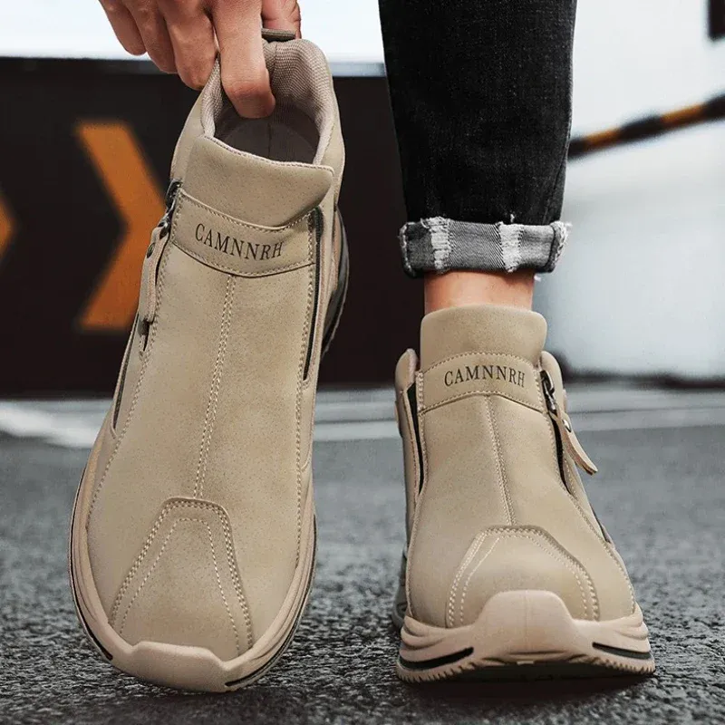 Men's Waterproof Italian Suede Boots / The latest generation of comfort, grip and cushioning!