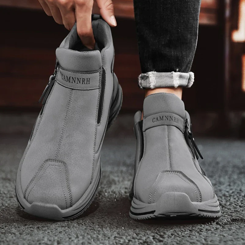 Men's Waterproof Italian Suede Boots / The latest generation of comfort, grip and cushioning!