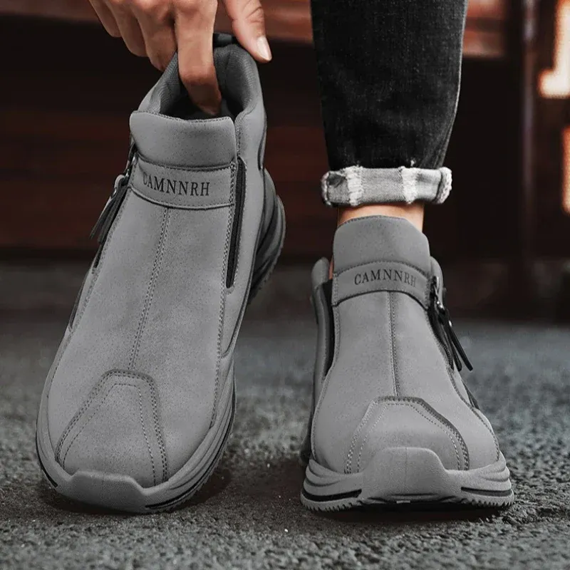 Men's Waterproof Italian Suede Boots / The latest generation of comfort, grip and cushioning!