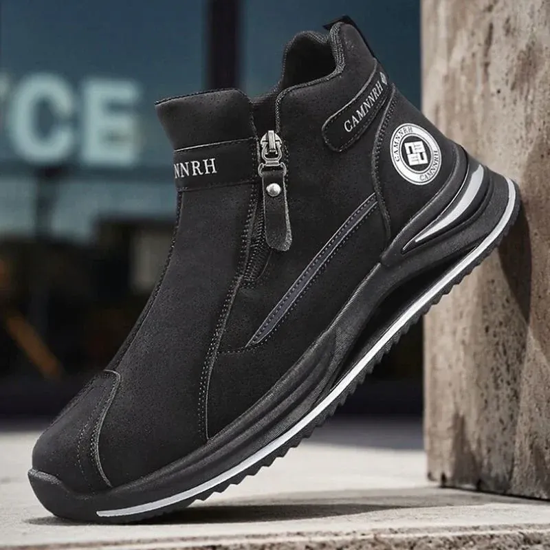 Men's Waterproof Italian Suede Boots / The latest generation of comfort, grip and cushioning!