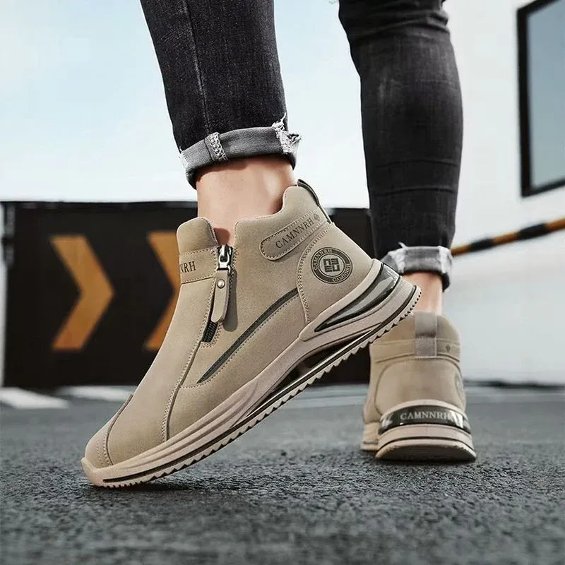 Men's Waterproof Italian Suede Boots / The latest generation of comfort, grip and cushioning!