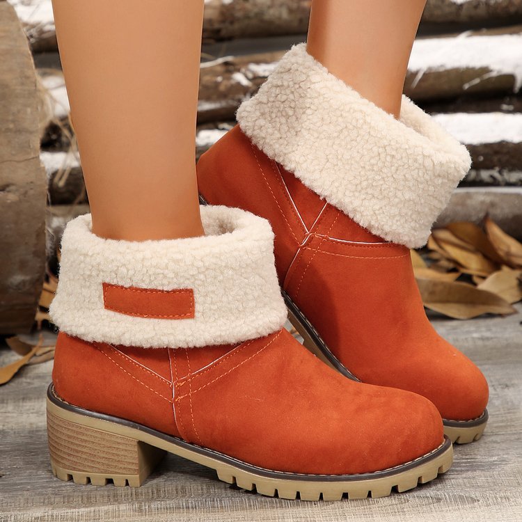 Women's Soft Waterproof Wool Lining Boots--Buy 2 Free Shipping