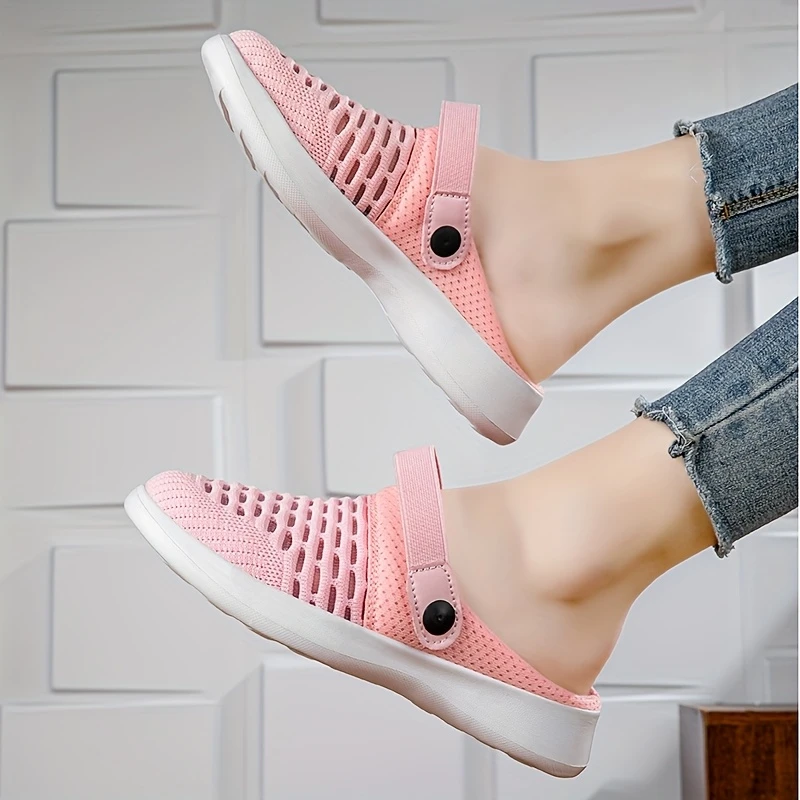 🔥Hot Sale🔥Women's Summer Breathable Knitted Slippers - Free Shipping for Two Pairs