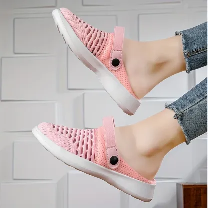 🔥Hot Sale🔥Women's Summer Breathable Knitted Slippers - Free Shipping for Two Pairs