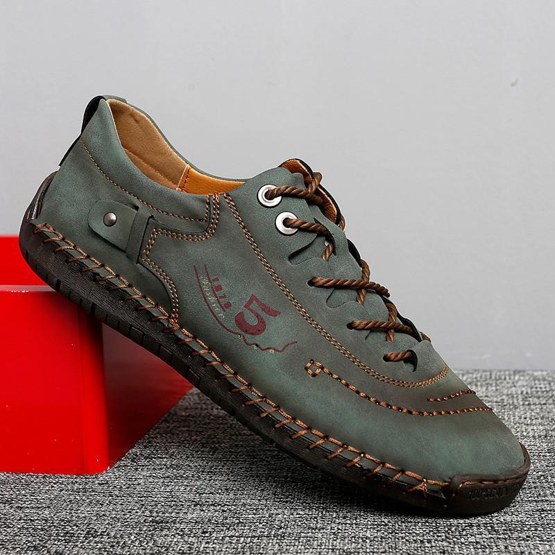 🚶‍♀️🥾48% OFF !!!⏱️Clearance!!✨Men's Lace-up Flats Outdoor Casual Shoes - Ideal for Walking and Everyday Wear