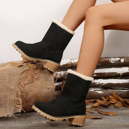 Women's Soft Waterproof Wool Lining Boots--Buy 2 Free Shipping