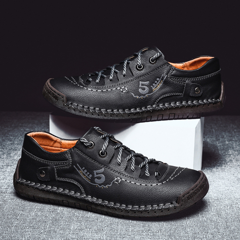 🚶‍♀️🥾48% OFF !!!⏱️Clearance!!✨Men's Lace-up Flats Outdoor Casual Shoes - Ideal for Walking and Everyday Wear