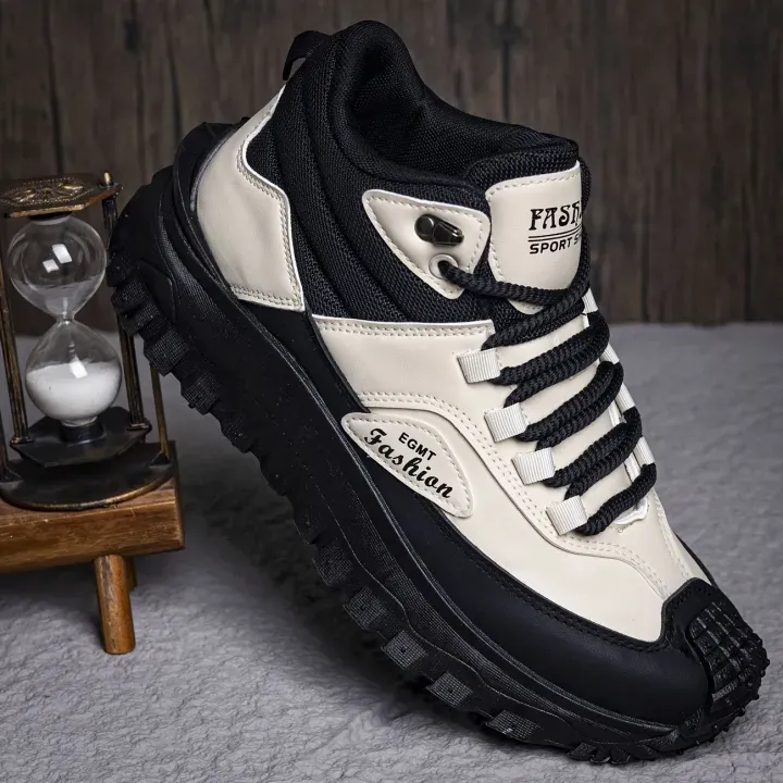 Men’s Work Hiking Boots – Waterproof, Non-Slip, Puncture and Smash Resistant, Wide Toe, Arch Support – Ideal for Daily Wear and Outdoor Adventures
