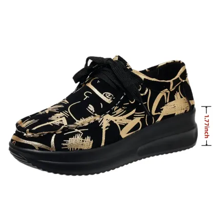 🔥Last Day 50% OFF - 2025 New Women's lace-up thick-soled Sneakers