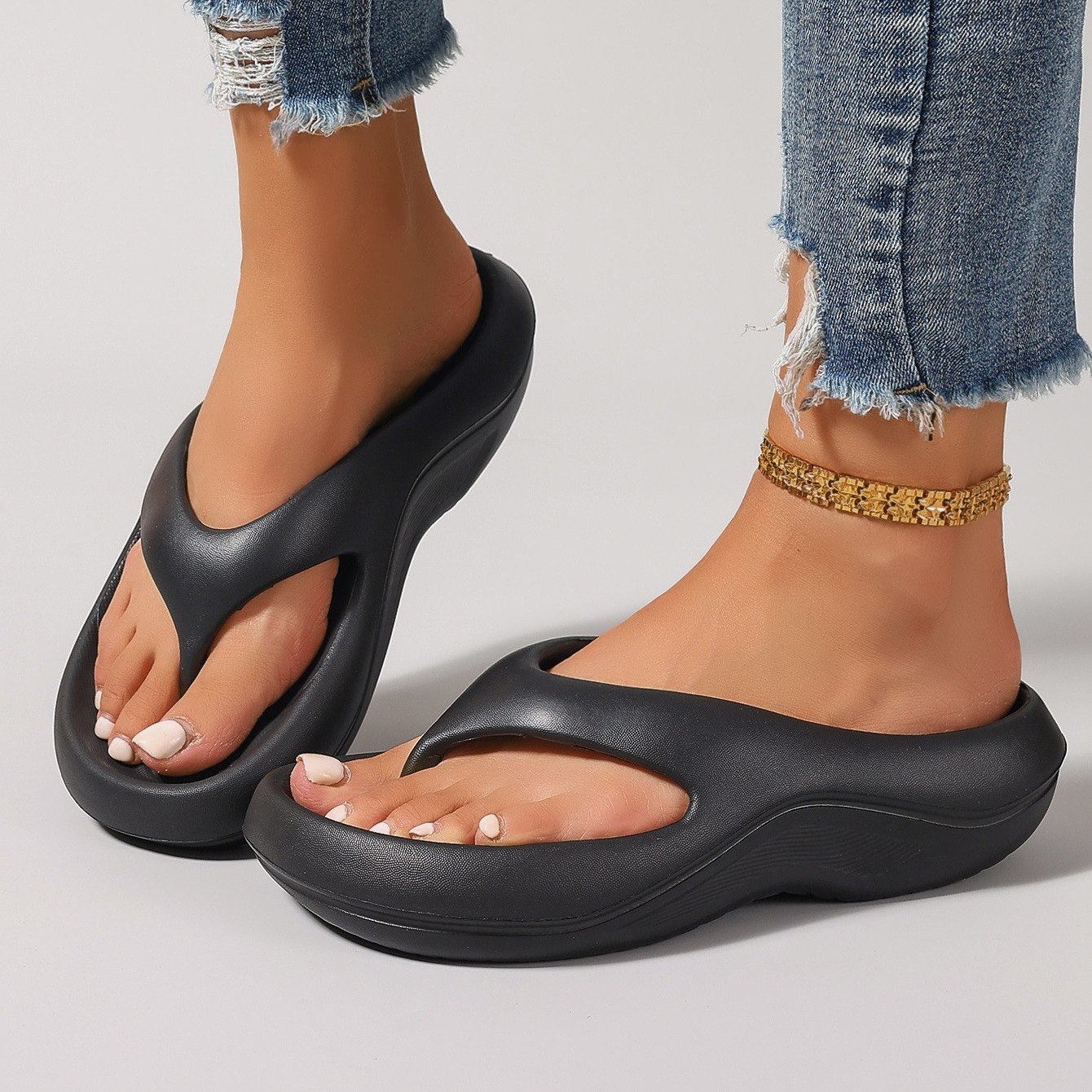 🔥LAST DAY 50% OFF - Women's comfortable arch support orthopedic slippers