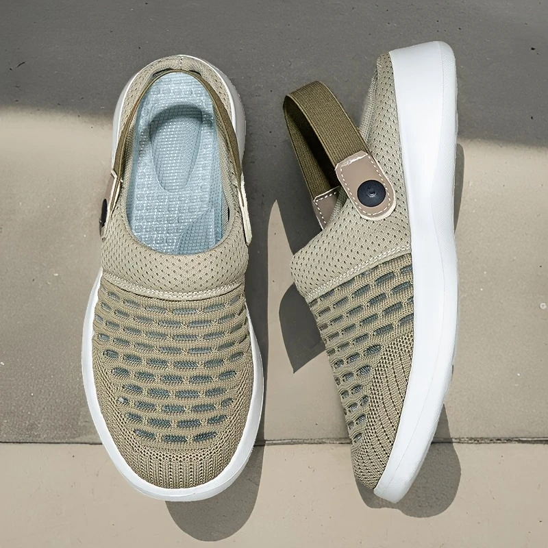 🔥Hot Sale🔥Women's Summer Breathable Knitted Slippers - Free Shipping for Two Pairs