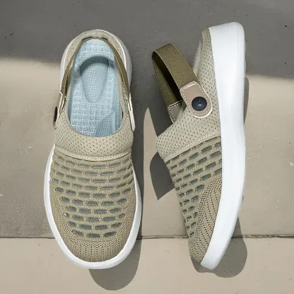 🔥Hot Sale🔥Women's Summer Breathable Knitted Slippers - Free Shipping for Two Pairs