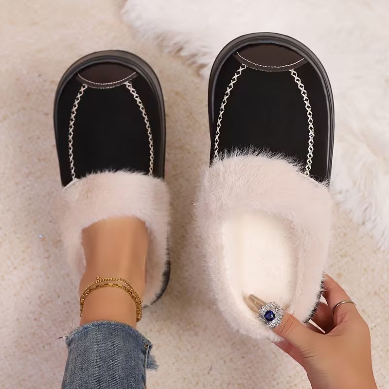 Women's Winter Non-Slip Warm Slippers