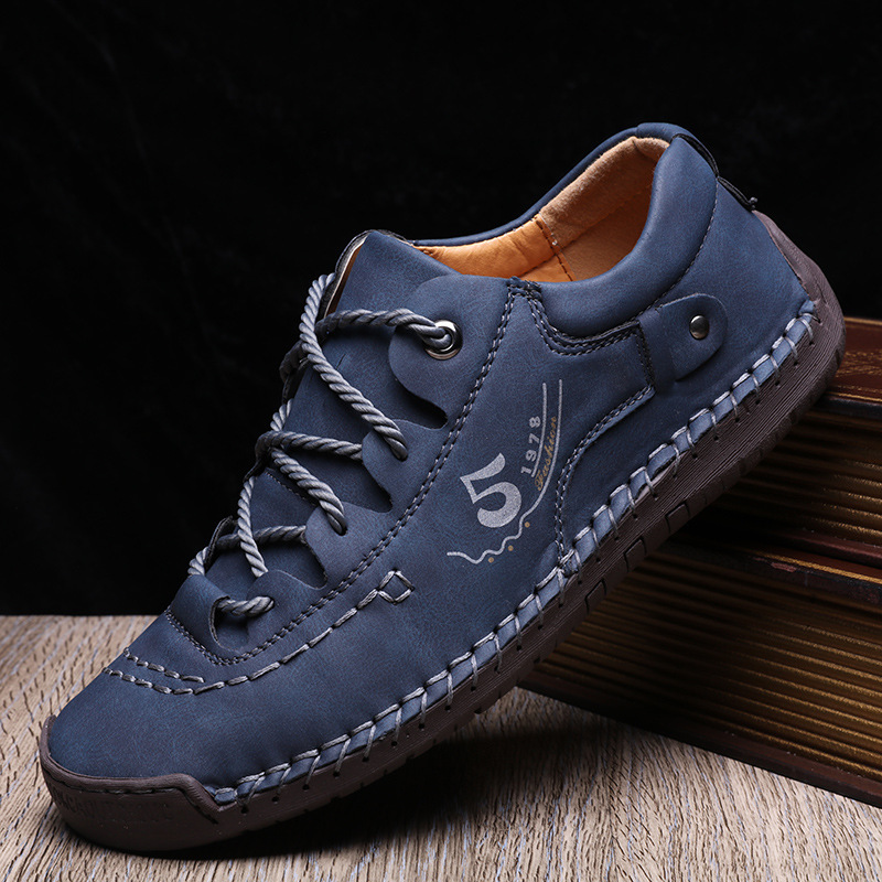 🚶‍♀️🥾48% OFF !!!⏱️Clearance!!✨Men's Lace-up Flats Outdoor Casual Shoes - Ideal for Walking and Everyday Wear