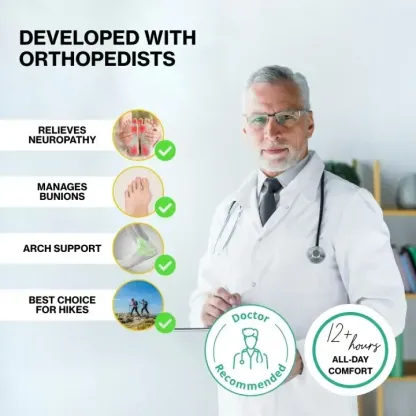 Men's Orthopedic Slip-On Walking Sneakers