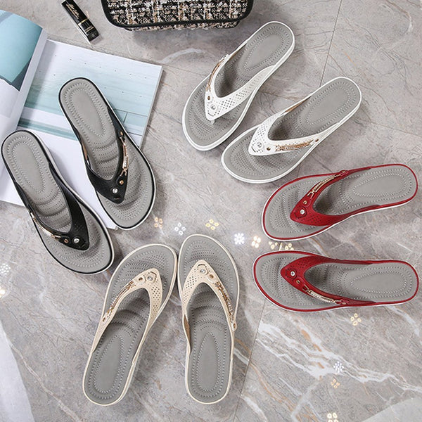 🔥Women's Arch Support Wedge Flip Flops