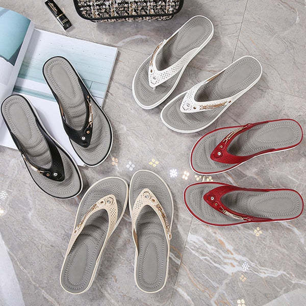 🔥Women's Arch Support Wedge Flip Flops