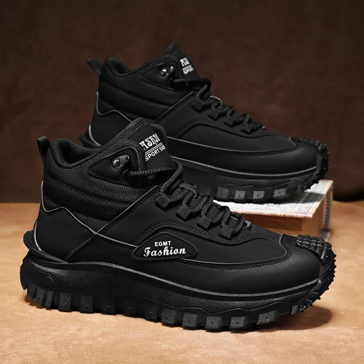 Men’s Work Hiking Boots – Waterproof, Non-Slip, Puncture and Smash Resistant, Wide Toe, Arch Support – Ideal for Daily Wear and Outdoor Adventures