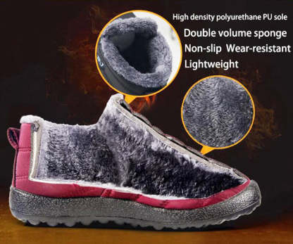 Waterproof Winter Boots - Slip into all-day comfort with no pain, no crushed toes