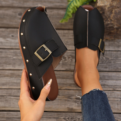 🔥Last Day 60% OFF - Orthopedic Thick sole Wedge Sandals  ( Buy 2 Free Shipping )