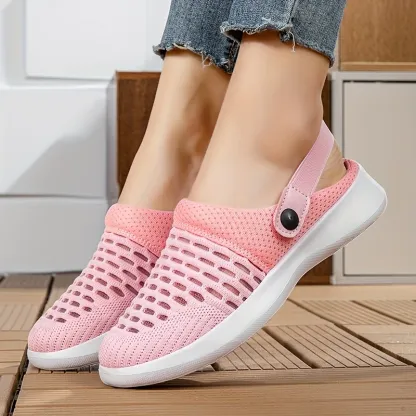 🔥Hot Sale🔥Women's Summer Breathable Knitted Slippers - Free Shipping for Two Pairs