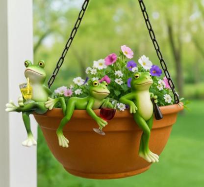 The hottest decoration of 2025 -🐸 funny green drunk frog