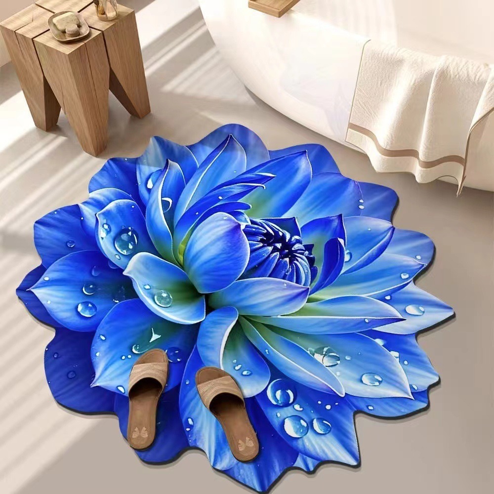 🌸Flower Diatomaceous Earth Mat-Non-slip and Durable-PLAWLTD