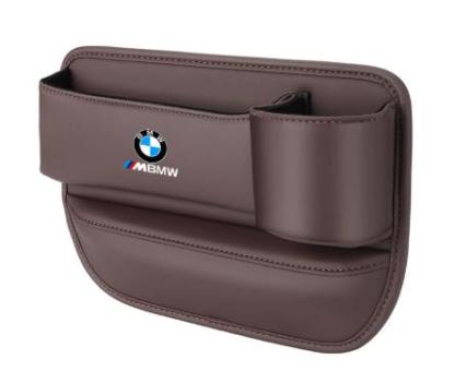 ✨Hot Selling Products of 2025🔥Exclusive Logo Leather Car Seat Storage Box With Water Cup Holder