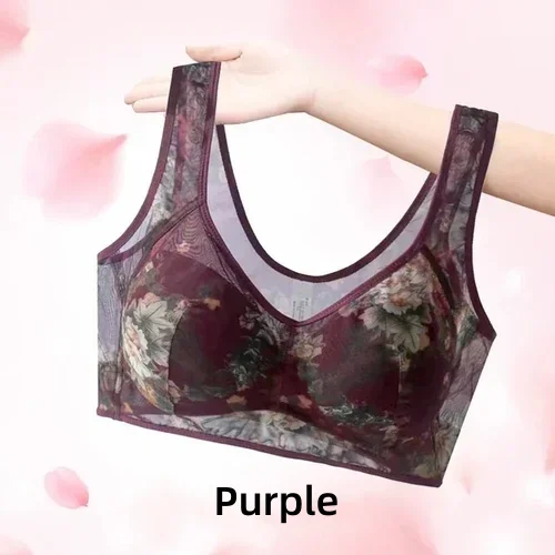  Ice Silk Lace Cooling Comfort Bra | Light as a feather