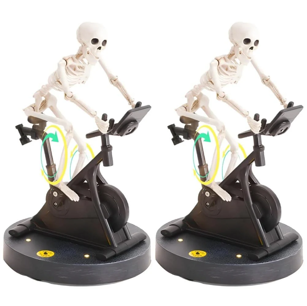 Spooky Working-Out Skeleton