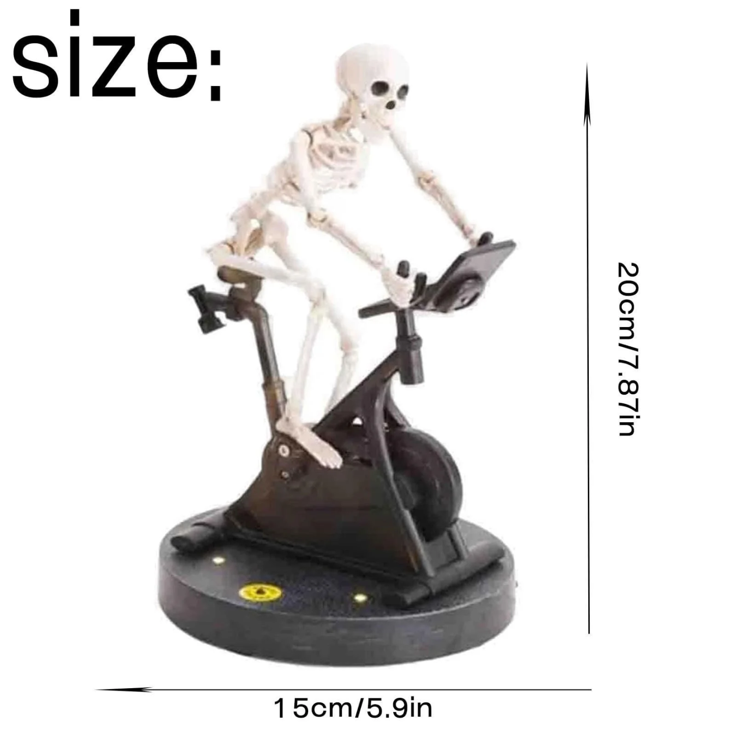 Spooky Working-Out Skeleton